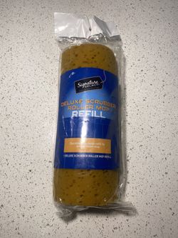 NEW Signature Select DELUXE SCRUBBER ROLLER MOP REFILL