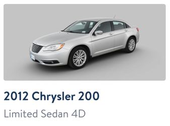 2012 Chrysler 200