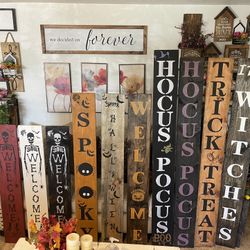 Halloween signs
