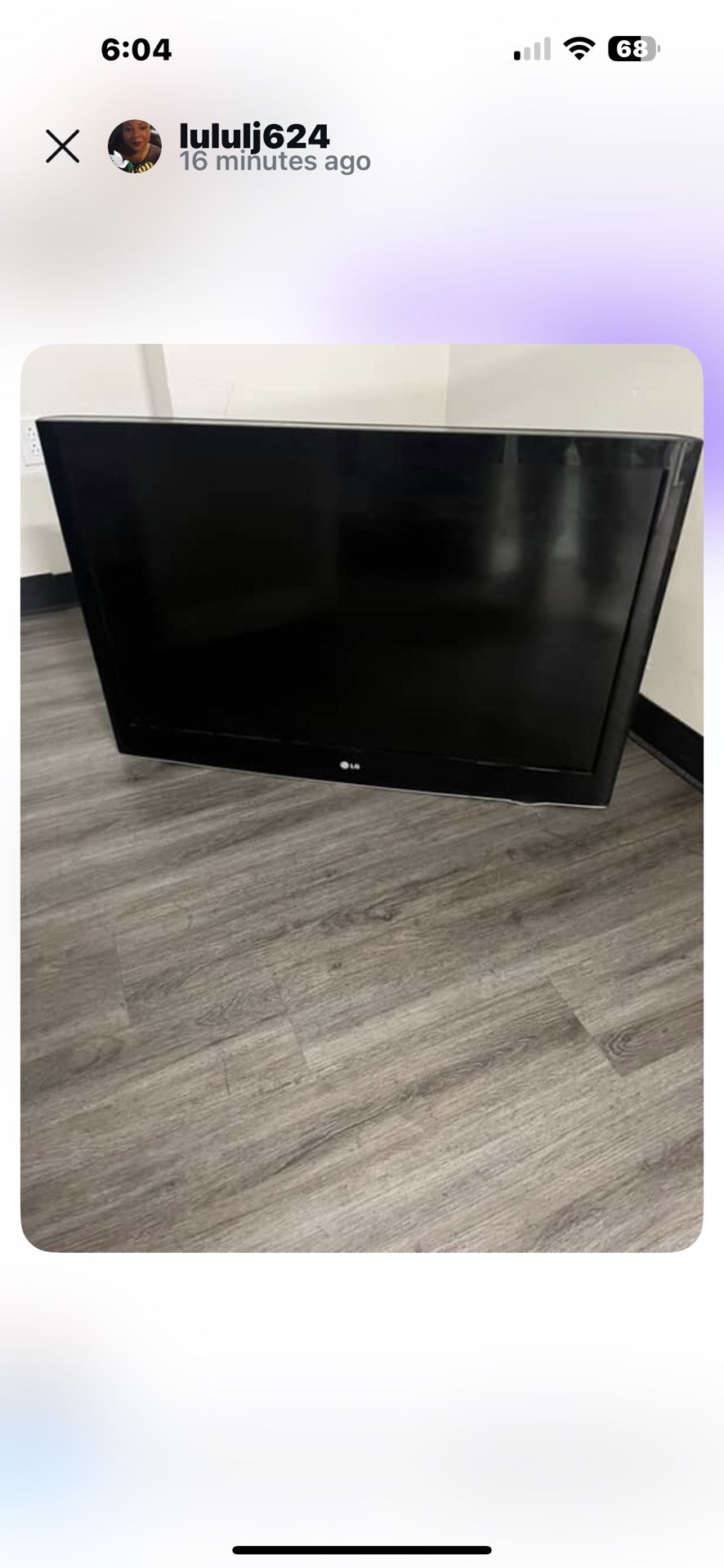 42 Inch LG TV