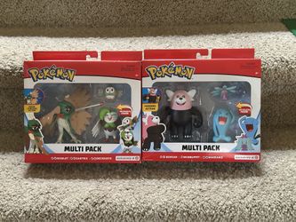 Pokémon Multi Pack Battle Figured Brand New Lot Of 2