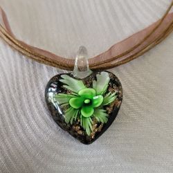 Glass Pendant Necklace