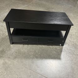 #10040624 41.7'' Lift Top Coffee Table with 2 Storage Drawer Hidden Compartment Open Storage Shelf for Living Room Folding Wood End Table, Black
