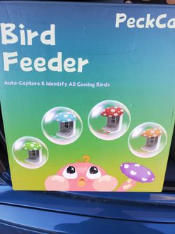 Bird Feeder With Smart Camera...New