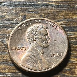  1984 No Mint Mark Penny 