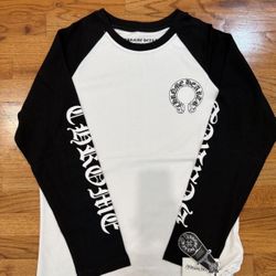 Black and White Chrome Hearts Long Sleeve 