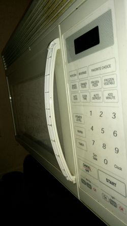 Over the stove microwave