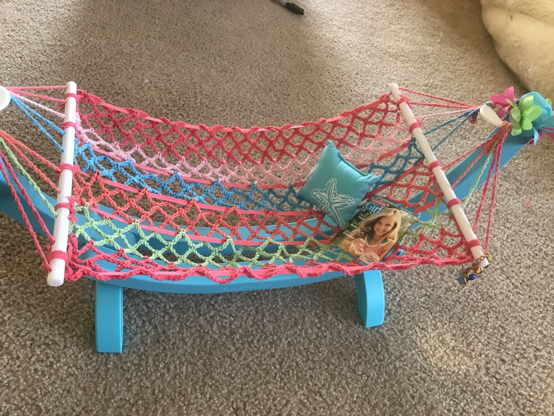 American girl 2024 doll hammock