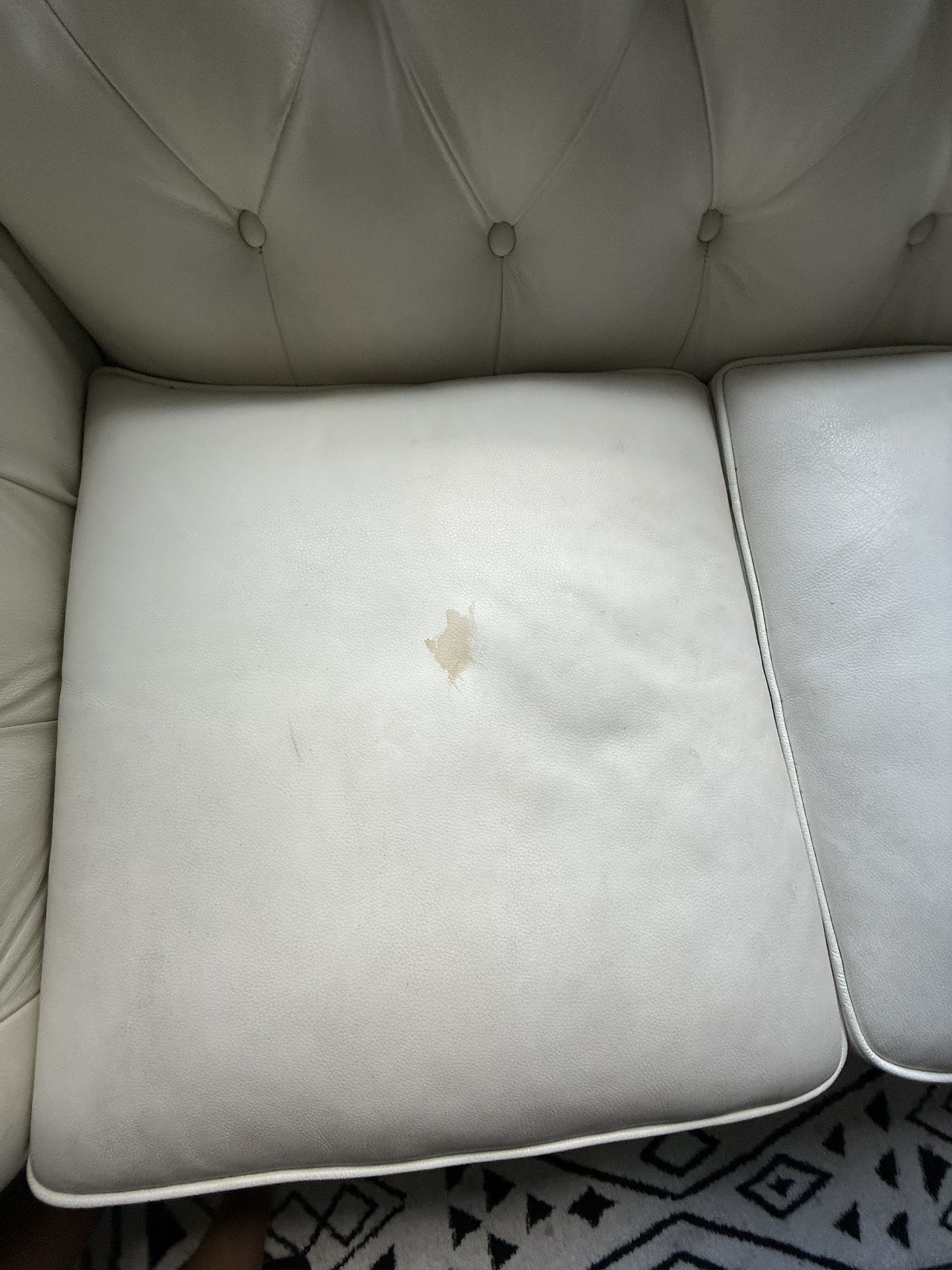 Leather couch
