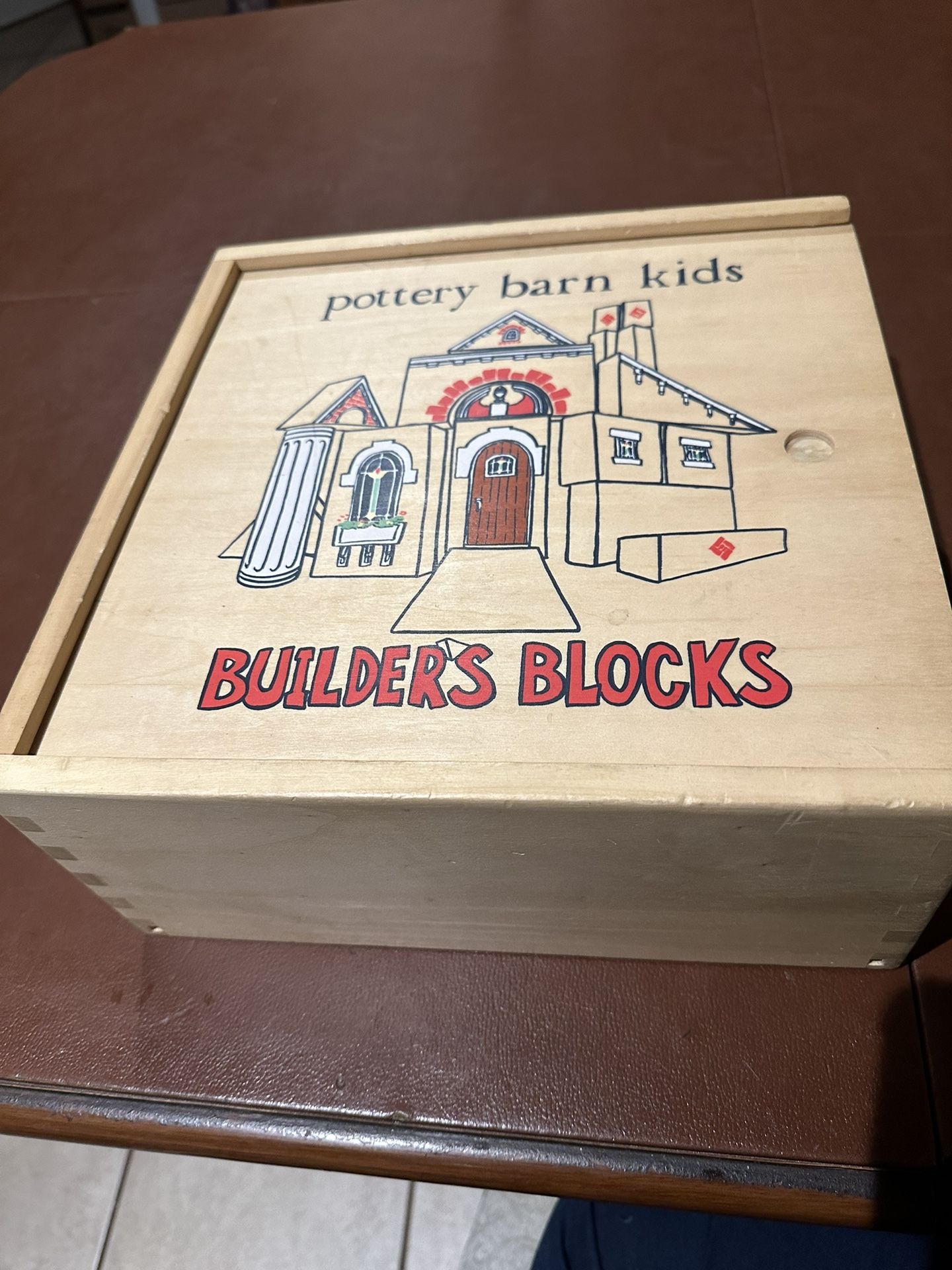 Pottery Barn Kids Builders Blocks, Unique And Vintage Toy