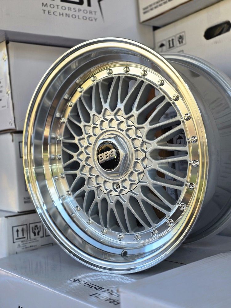 G Reps Rims 17x8.5 BRAND NEW BBS RS REPS WHEELS/RIMS. MST MT13. 5X100/5X114.3 for ...
