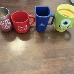 3 Mugs And A Tumbler