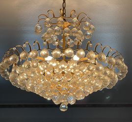 Czechoslovakian Cristal Chandelier