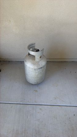 Large aluminum Propane tank