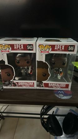 Funko Pop! Gibraltar and Bangalore #543/546 Apex Legends