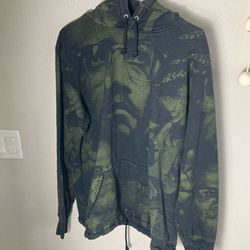 Supreme x Malcolm X hooded sweatshirt hoodie SS15 Rare Men’s Size large Green