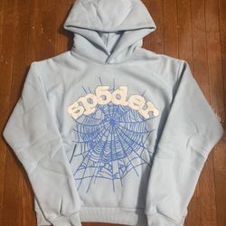 Spider Hoodie Blue
