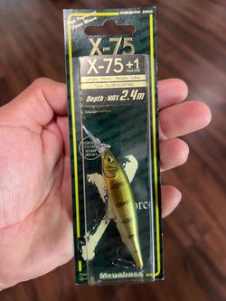 Megabass X-75 X-Nanahan - Finesse Jerkbait Fishing Lure