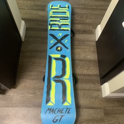 Ride Machete GT Snowboard Size 157