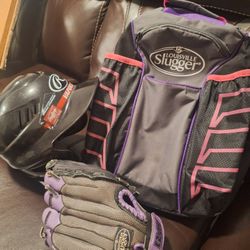 Baseball  Kit ⚾️ Glove Backpack And Helmet