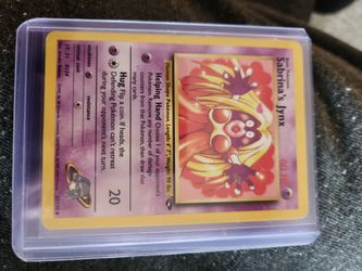 Pokemon Card Gym Challenge Sabrina's Jynx 57/132 Uncommon