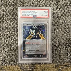 Rockets Raikou Ex PSA 7 Pokemon Ex Deoxys