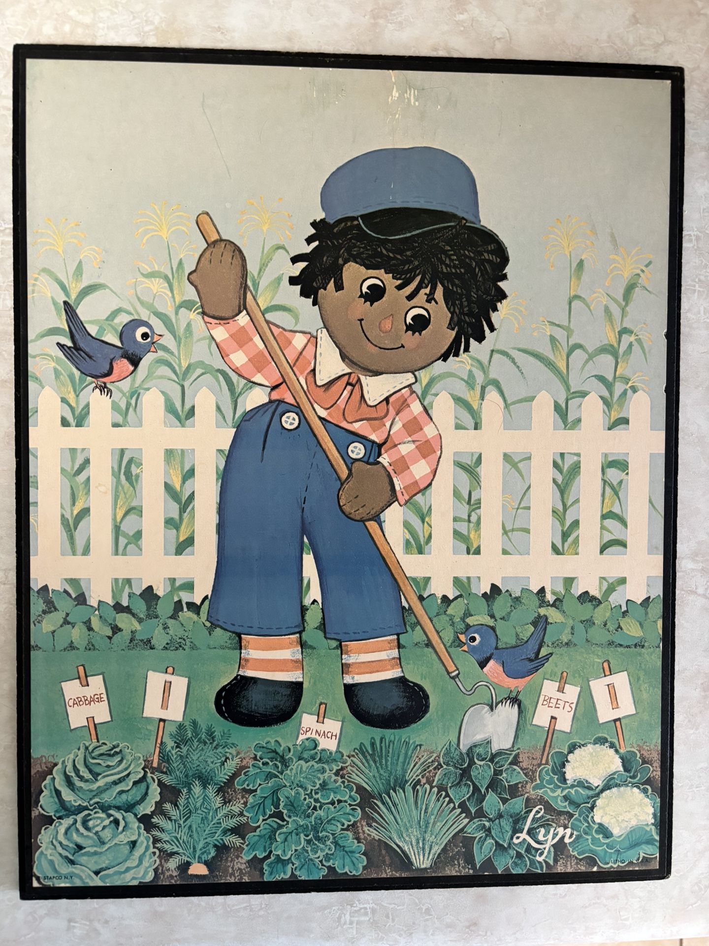 Vintage Black Raggedy Ann. and Andy