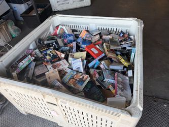 Unsorted VHS tapes