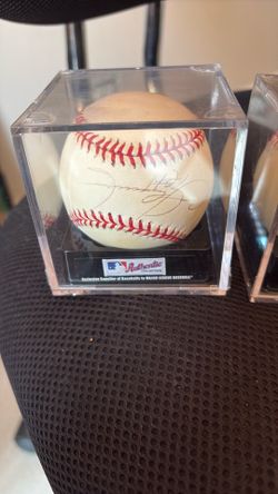 2 autographed Sammy Sosa major league baseballs