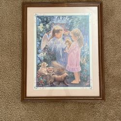 Vintage Home Interior 28x25 In