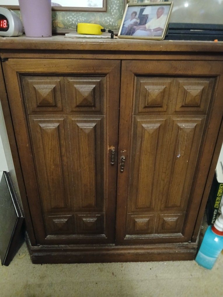 Antique Wooden Marble Credenza For Sale34