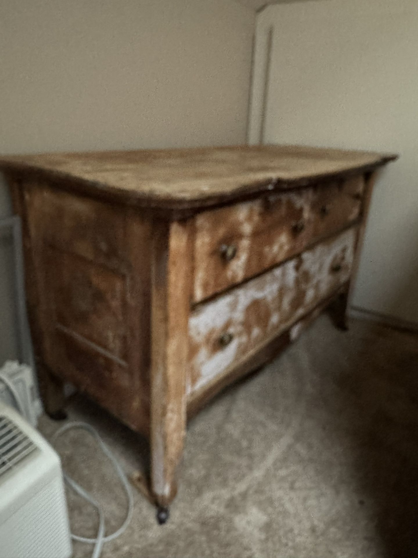 Real Wood Vintage Dresser