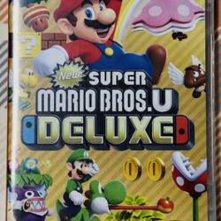 New Super Mario Bros. U Deluxe (NSW) Nintendo Switch Tested Fast Shipping