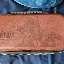 Nintendo Switch BOTW Leather Case