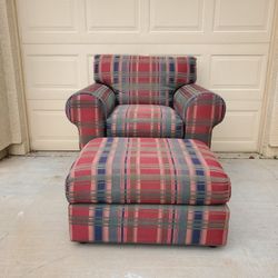 Chair And Ottamin