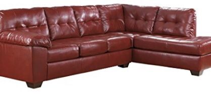Luxury red sectional! Other couch and love seat deals here