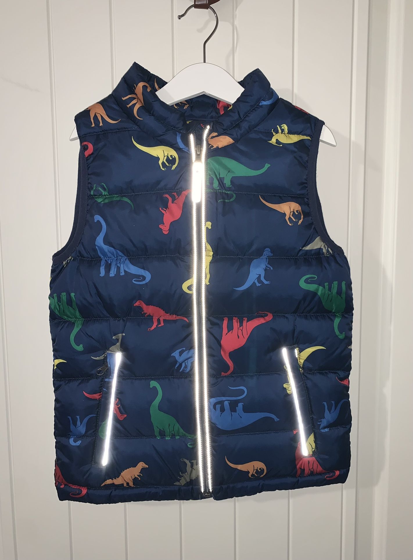 Puffer Vest size 8 (130 vm) Hanna Anderson