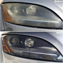 Clearcoat Headlight Restoration