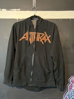 Anthrax zip up hoodie