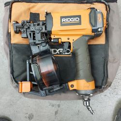 Ridgid coil roofing nailer