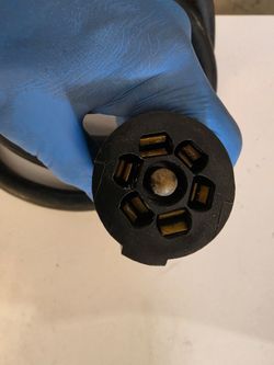 Bargman 7-Way RV Trailer Wiring Connector Cable – 3 Ft
