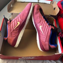 Nike SB Vertebrae Adobe Earth Noble Red Melons Tint/ Size 11