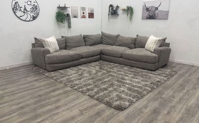 Gray Sectional Couch - Free Delivery