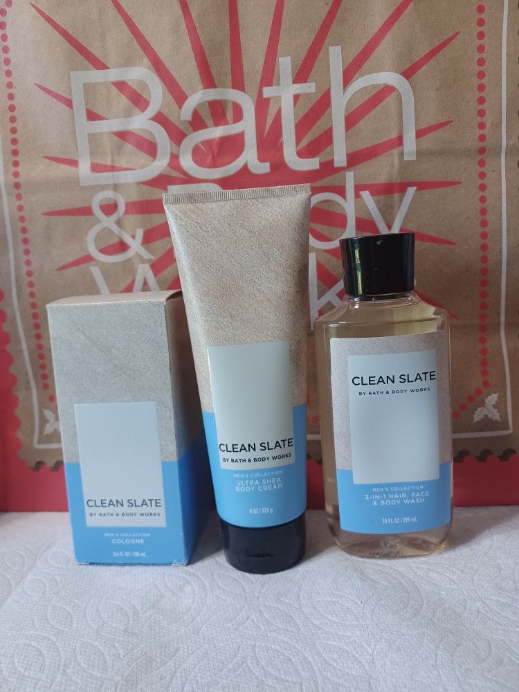 Clean Slate Men Set Bath & Body Works