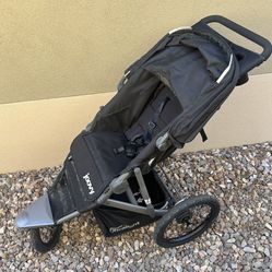 Joovy Zoom360 Ultralight Jogging Running Stroller Black Excellent Shape