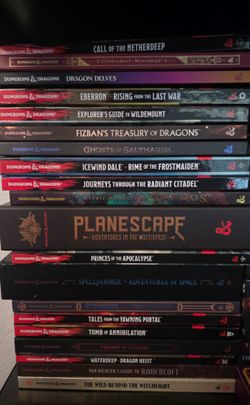 Dnd Books and Campaigns