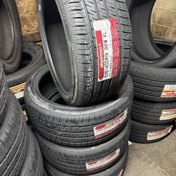 SET OF FOUR NEW TIRES 235/40/19 LANDSPIDER INCLUDING MOUNT AND BALANCE, ASK ME FOR SIZES AND BRANDS 