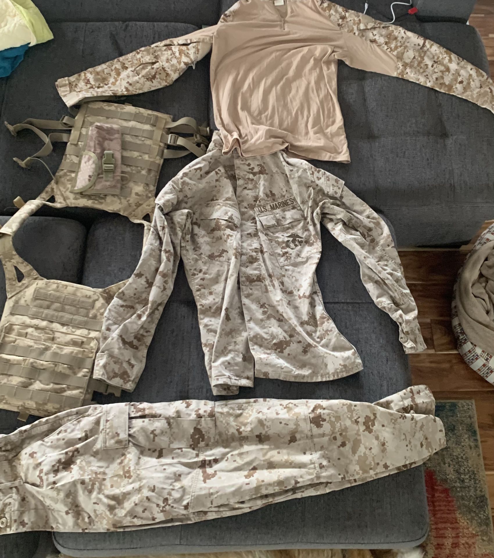 Assorted Airsoft Camouflage Clothes 