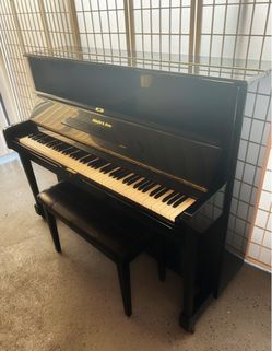 Delivery Included! 48” Height Amazing Sound “Schafer & Sons” Piano