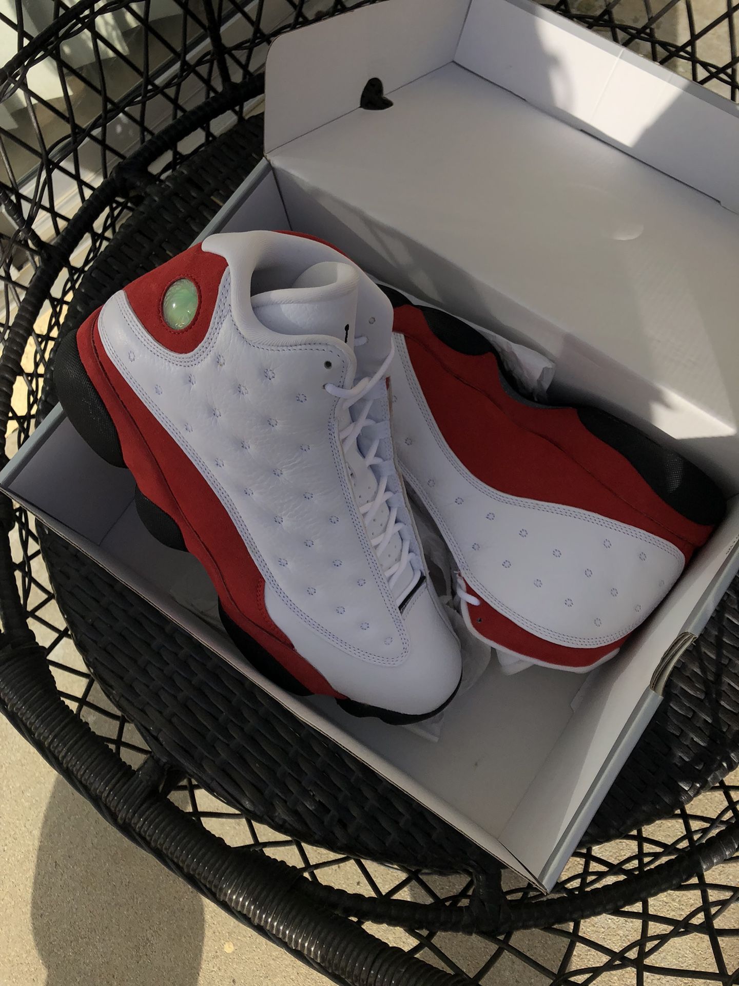 Cherry Jordan 13 Deadstock New Everything With Shoe Tree Rare Find